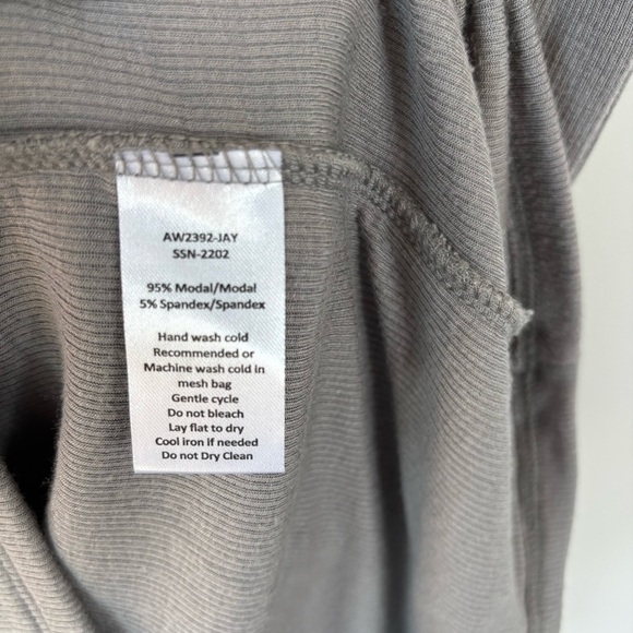 ATM Gray Maxi Dress Size M - Picture 3 of 4